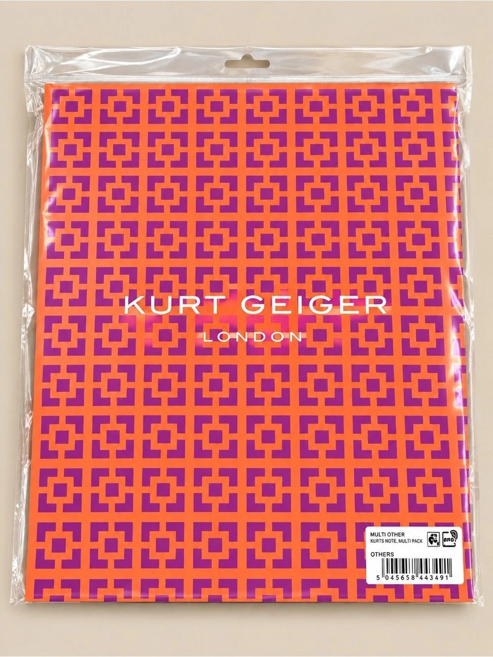 NWT Kurt Geiger London Kurt’s Note Multi Sticker Pack Colorful Collectible
